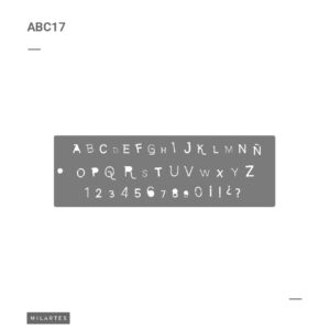 ABC 17 Letras Diferentes